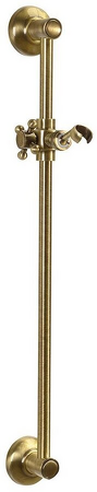 ANTEA sprchová tyč, posuvný držák, 670mm, bronz