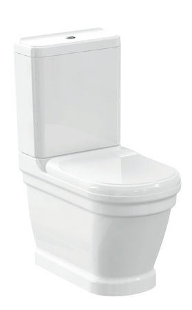 ANTIK WC kombi, spodní/zadní odpad, bílá