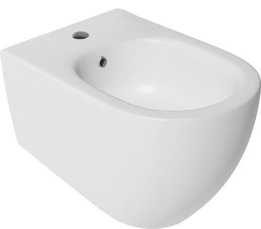 INFINITY bidet závěsný, 36,5x53cm, bílá mat