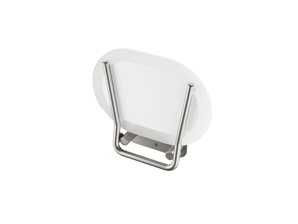 Sedátko CHROME CLEAR/STAINLESS