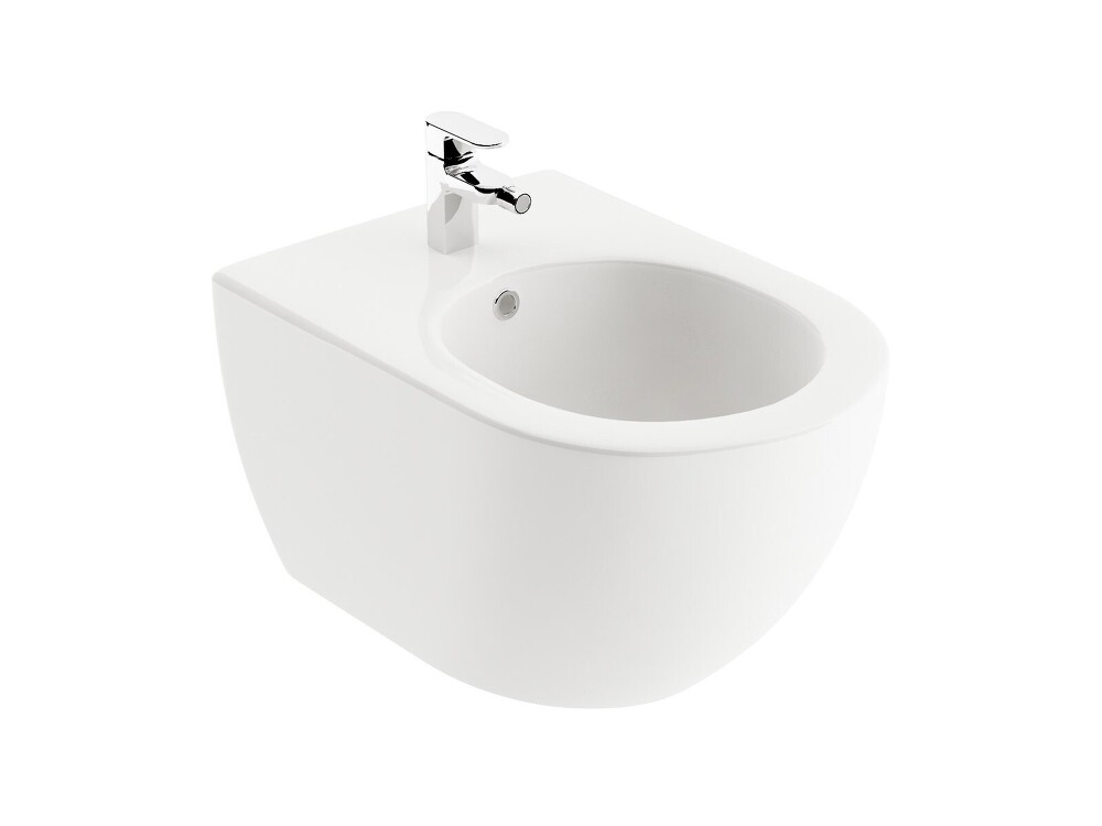 Bidet Uni Chrome závěsný white