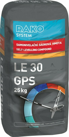 LE30, Rychletuhnoucí samonivelační vyrovnávací hmota, 25 kg